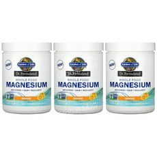 가든오브라이프 마그네슘 Magnesium 파우더 무기질 197.4 g 7oz 3세트, GOL-12278