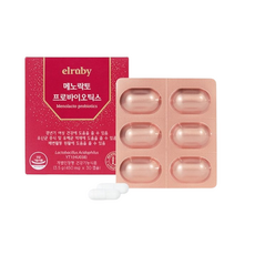 휴온스 엘루비 메노락토 프로바이오틱스 450mg x 30캡슐 엄마유산균 YT1, 상세페이지 참조, 30정,