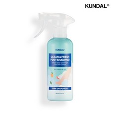 [KT알파쇼핑]쿤달 클린 앤 프레쉬 풋샴푸 400ml, 1개