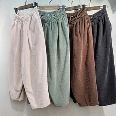 골덴 배기 바지