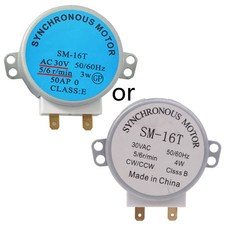 전자 레인지 동기 모터 트레이 모터 SM 6T 전자 레인지 턴테이블 모터 용 30V 3W 50 60Hz, Glass plate motor, 1개