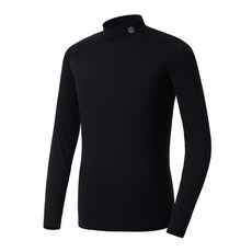 애플라인드 남성 골프 UV차단 시그니처 SP 냉감 이너 티셔츠 블랙 CISMTS02