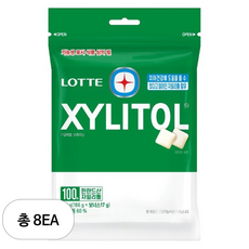 롯데자일리톨 오리지날 껌, 8개, 183g