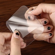 다용도 양면 강력 사각 양면 테이프 6cm x 6cm x 0.4T, 1개