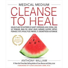 (영문도서) Medical Medium Cleanse to Heal: Healing Plans for Sufferers of Anxiety Depression Acne Eczema Ly... Hardcover, Hay House