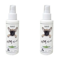 1+1 강아지 진드기 스프레이 해충방지 쏘아베 산책전에 스프레이120ml, 2개, 120ml - 강아지진드기스프레이