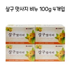 H 엘지생활 살구 맛사지 비누 100g 4입 x 4개(총16입)