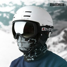 buzrun 滑雪專用安全帽, Black