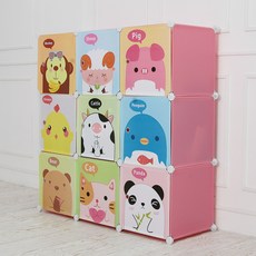 바네스데코 캐릭터 수납장 9칸, 단일상품