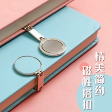 해외 다이어리 심플 가죽 A5 마그네틱 노트에 레크리에이션 풋풋 학생-22293192465047, 옵션2, 단일옵션
