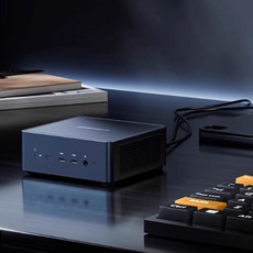 [ XC샵 ] MINISFORUM UM780 Pro R7-7840HS 미니 PC 호스트 컴퓨터 베어본 wifi 6E 블루투스5.3, RAM/SSD 미포함, 핑크