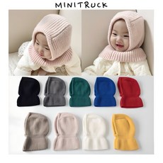 미니트럭 아기 니트 베이비 바라클라바 9컬러 3-15개월용 / 신생아 유아 겨울 남아 여아 비니 바라클라바 상품 이미지