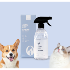 피피픽 제로펫스프레이 안전한 강아지 고양이 살균탈취제, 3개, 500ml