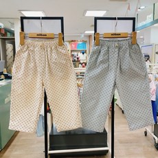 밀리밤
 밀리밤 2023년 NEW 여름신상!! 허리밴딩으로 입기편한 귀요미 도트 데일리 면바지