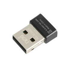 넥시 NX1446 802.11ac 듀얼밴드 USB 무선랜카드 NX-AC600S 리얼텍칩셋 무선보안기능 650Mbps 와이파이 WiFi 속도, 1개