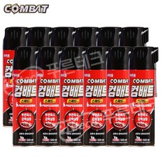 바퀴벌레약 컴배트 스피드에어졸500ml 1박스 (12개입) 살충제