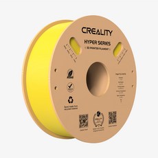 손도리 크리얼리티 Creality 고속 프린팅 Hyper PLA 3D 프린터 필라멘트 1KG, 옐로우