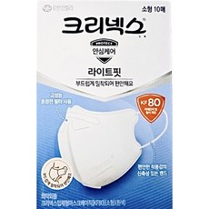 크리넥스 라이트핏 소형 KF80 지퍼백, 1개입, 100개, white(흰색)