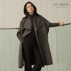 [LE TROIS]23FW 이보영의 르투아 핸드메이드 케이프 코트