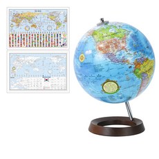 맵소프트타임원목지구본