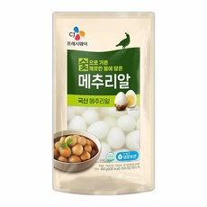 CJ 제일제당 국산 깐메추리알, 14개, 450g