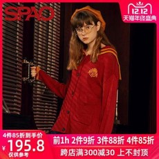 - 여성 니트 가디건 스파오 해리 포터 콤비 세일러 2019 가을 겨울 SPCK949D51