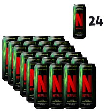 넷플릭스 에너지드링크 레몬라임맛, 24개, 500ml