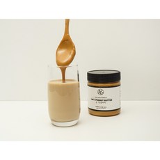 순 땅콩버터 100%땅콩 무첨가 무설탕 슈퍼 땅콩잼 넛츠 피넛버터, 300g, 1개 - 이미지 6