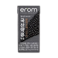 이롬 황성주박사의 국산약콩두유 블랙5곡 고칼슘 190ml x 24입, 24박스