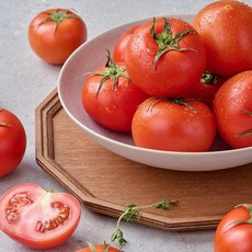 자연진리전남 화순 유럽종 완숙 찰 토마토 2kg 3kg, 완숙 찰 토마토 5kg 중소, 1개