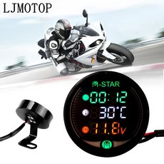 나이트 비전 오토바이 미터 시간 온도 전압 테이블 야마하 FZ1 FAZER XMAX 300 철 최대 R6S 캐나다 버전 WR250F|기구|