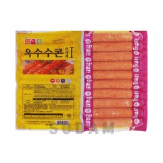 도나우옥수수콘소시지1kg에스앤비, 1kg, 3개