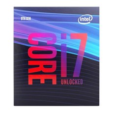 인텔 코어 I7 9700K 데스크탑 프로세서 8코어 최대 3.6GHZ 터보 잠금 해제 LGA1151 300 시리즈 95W 단일옵션 B07HHN6KBZ, 단일옵션／단일옵션 - 9700k