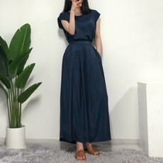 나시와이드팬츠세트