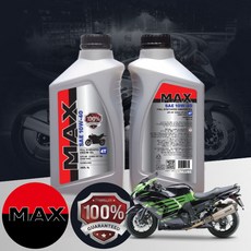 ZZR 1400 바이크 전용 4T MAX 10w40 합성엔진오일 1L 1병, 1개