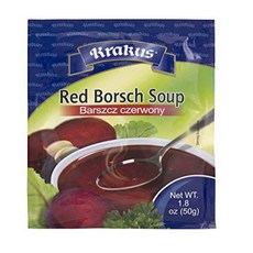 KRAKUS POWDERED RED BORSCH SOUP 1.76 oz x 3 pack / KRAKUS POWDERED RED BORSCH SOUP 1.76oz x 3팩 / ZUP, 1개, 299.37g - zup3