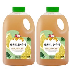 스위트컵 레몬허니 농축액, 1.95kg, 2개