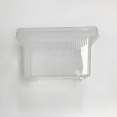 레파즈 투명 크레스티드게코 사육장(중) 적재형 파충류 사육장, 뚜껑, 1개