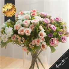 (3+2) 고급 성묘 조화 꽃 48종 국화 수국 산소 추모 납골당 꽃꽂이 장식 명절 1, 30.석류꽃부쉬 28cm, 퍼플-★3개구매시 볼국화+꽃볼펜A★