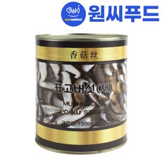 원씨푸드 대화 표고버섯 채 2840g 슬라이스 캔 통조림 업소용, 2.84kg, 1개
