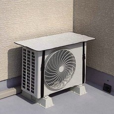 에어컨 실외기 커버 자석 절전 열차단 덮개80×40cm