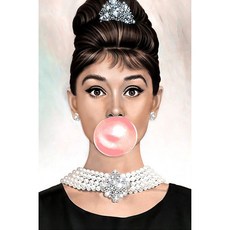 보석십자수오드리햅번