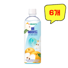 배 에이드 제로, 6개, 500ml