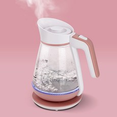 엘프 유리 무선 전기주전자 1.5L 전기포트 커피 티, 맑은울림 본상품선택, 맑은울림 본상품선택