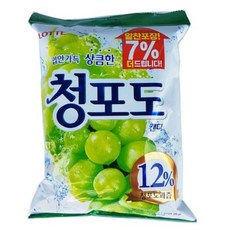 롯데제과 청포도 캔디, 323g, 12개