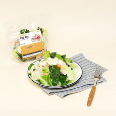 바로먹는 소스미포함 실속형 슬림픽 실속 꽃맛살 샐러드, 1개, 150g