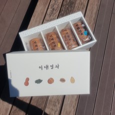 이대명과 추석선물 고급 전병 전통 과자 해운대4호 쇼핑백포함, 1박스, 1200g