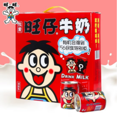 화한 중국식품 왕자이 우유 밀크 우유음료 245ml, 12개