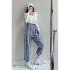 매니시룩 레깅스 봄가을 와이드 조거팬츠 -65484