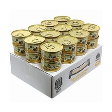뉴트리오(CAT) 참치+닭고기캔 80g 24개/고양이간식, 참치닭고기, 24개